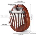 New MA Kalimba 8 Key Thumb Piano Great ound Finger Keyboard Muical Intrument. 
