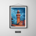 Historical Places | Picture Frame | Historical 01 | Size 12x18 | Al Ghani. 