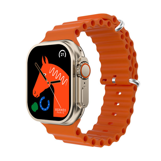 i9 Ultra Max Smartwatch 2.19 inch IPS Smart Watch Men Women DIY Dial Heart Rate Monitoring BT Call Magnetic Charging