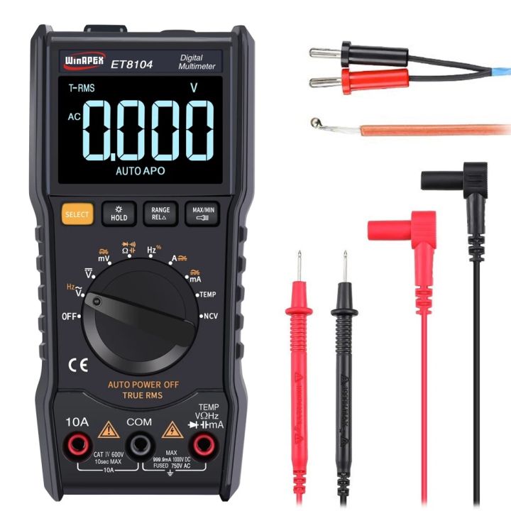 winapex%20et8104%20Digital%20Multimeter%20Portable%20Auto%20Measure%20Multimeter%20AC/DC%20Voltage%20-%20Image%206