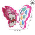 Alsimba Hello Kitty Butterfly Dressing Case Mini Makeup Kit Toy For Kids Girls - Foldable Butterfly - Size Approx. 9 inch - Multicolor. 