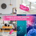 WBM Cleaning Duster, Microfiber Cleaning Brush With Long Stick. 