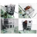 2 Fish Tank Filter Mute Wall-Mounted 3-In-1 External Oxygen Pump External Waterfall Filter Canister Filter Aquarium Hanging Filter. 