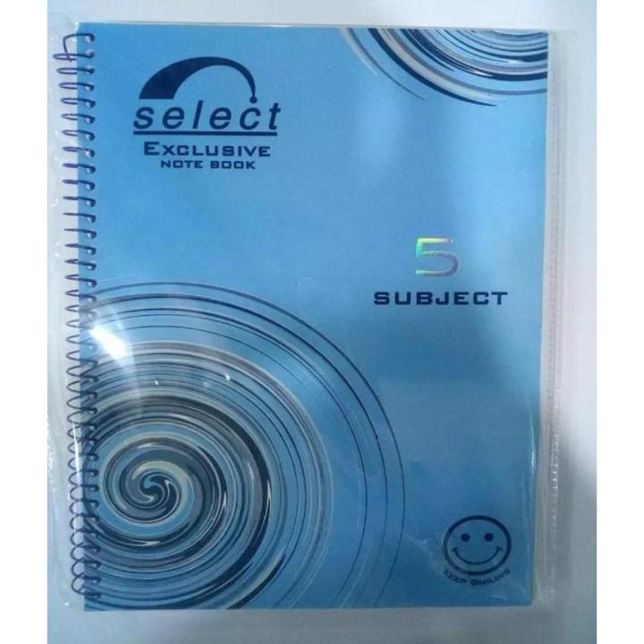 5 Subject Spiral Notebook