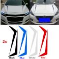 Commonly Pair Car Racing Stripe Hood Decals Vinyl Decor Stickers 30x90CM. 