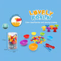 Children'S Rainbow Soft Glue Counting Classification Early Education Cognitive Toys Montessori Mathematics Teaching Aids Set. 