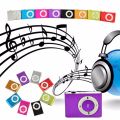 Mini mp3 Clip MP3 Player Support 32GB Micro SD TF Card stylish design Sport Mirror Portable MP3 player Mini. 