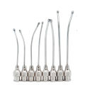 1Pcs Stainless Steel Birds Feeding Syringe Tube Nozzle Rats and Mice/Parrots/Birds/Poultry/Pets Elbow Gavage Needles. 