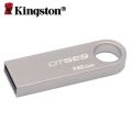 【COD+Ready Stock + FREE Shipping 】Kingston DTSE9 New Upgraded Version USB Flash Drive 32GB 64GB 128GB 256GB 512GB Metal U Disk. 