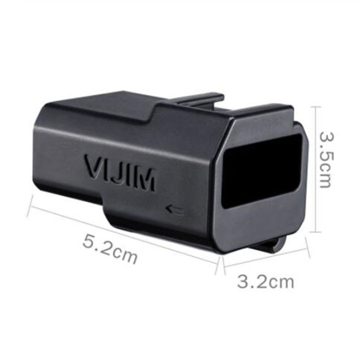 【All Of Me】Quick Microphone Adapter Mount for GoPro 3.5mm Adapter for Gopro Hero 7/6/5 Original Case Mounts