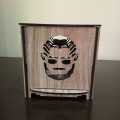 Laser Cut Tissue Box, Roll Tissue Holder, Dressing and Kids Table, Beautiful Home Décor, Beige Color, Smart Man. 