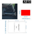 For 70mai 4K Dash Cam A800s Accessory Set Static Sticker VHB Sticker Static Stickers Suitable for 70mai Car DVR A810 Mount. 