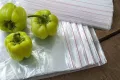 Pack of 40 - 4 Sizes Resealable Ziplock Bag - Poly Clear Zip Lock Bags for Storage. 