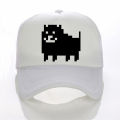 【GIGAJEWE mall】Men Strip Baseball Hats Undertale Sans hats Summer Sun CAPS Blue Net Skull Caps Peaked hat. 