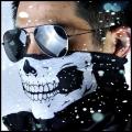 Halloween Skull Face Mask Bicycle Ski Skull Half Face Mask Ghost Scarf Multi Neck Warmer Ghost Half Face Mask Scarf Face Mask. 