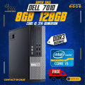 Core i5 3rd Generation With 8GB\12GB\16GB RAM & 128GB SSD Windows 10 Dell Optiplex 7010 SFF Desktop Computer. 