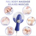 New Genuine ton Body Massager Pain Relief Massage Machine Full Blood Circulation Portable Electric Handheld waistline Complete Body Head Neck Shoulder Back Leg Foot Pain Relief for Men Women for Fat Reduction Joint Pains Massager, Corded Electric. 