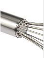 Stainless Steel Whisk,Whisk Egg Beater,Wisk Manual Whisk Balloon Whisk Set for Mixing Sauces, Marinades, Cake Batter,. 