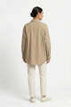 Meme Oversized Button-Down Shirt For Women. 
