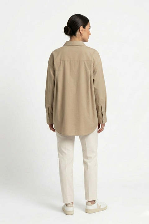 Meme%20Oversized%20Button-Down%20Shirt%20For%20Women%20-%20Image%203