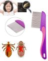 Large  Metal Fine Nit Hair Comb With Handle Removed Head Lice And Egg Effectively. 