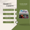 Zerox Electronic Computing Price Scale 1g to 35kg Model 796 Digital Weight Scale Digital Weighing Machine Meat Weight  measuring Scale  electronic weight machine for fruit and vegetables Digital Electric Scale Machine For Kitchen and Shops. 