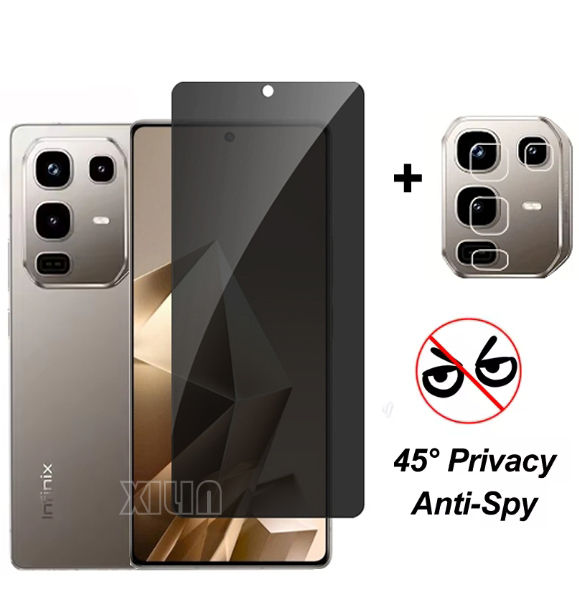 For Infinix Note 50 Pro Glass Screen Protector Privacy Tempered Glass Protective Phone Camera Lens Film Infinix Note 50