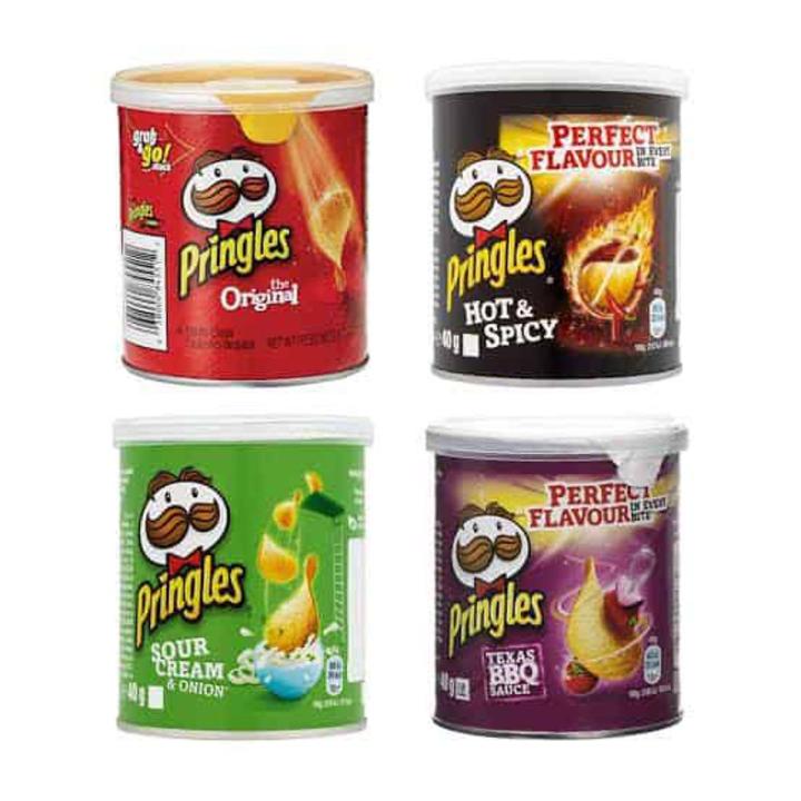 Pringles 40g mix Flavours - Pack of 5