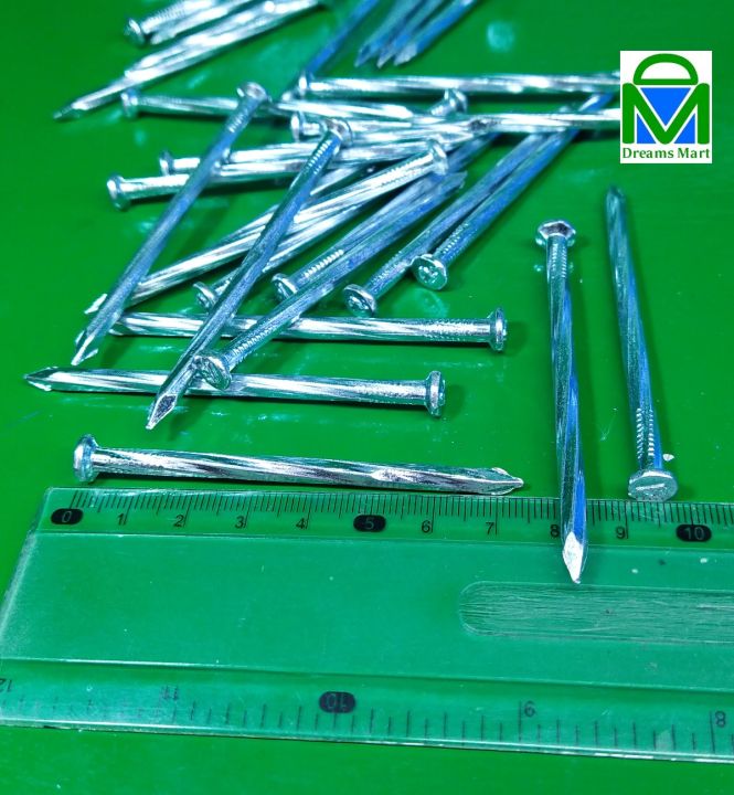 DreamsMart%20Pack%20of%2010pcs%203%20inches%20Hardened%20China%20Steel%20High%20Toughness%20Concrete%20Cement%20Wall%20Bricks%20Wood%20Plastic%20Nails%20-%20Image%203