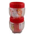 Pack Of 2 Small Plastic Jars Set Masala Jar Storage Jar KITCHEN STORAGE Food Grade PET Plastic. 