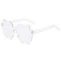 Lenses Jelly Colorful Gradient Fashionable Apple-shaped Sunglasses Glasses. 