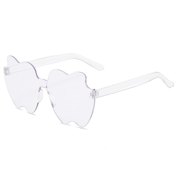 Lenses Jelly Colorful Gradient Fashionable Apple-shaped Sunglasses Glasses