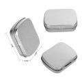 Metal Containers-12 Pack Metal Tin Box Mini Portable Box Containers for Drawing Pin, Bead Earring Jewelry Storage. 