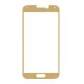 Samsung Galaxy S5 Tempered Glass - Gold. 