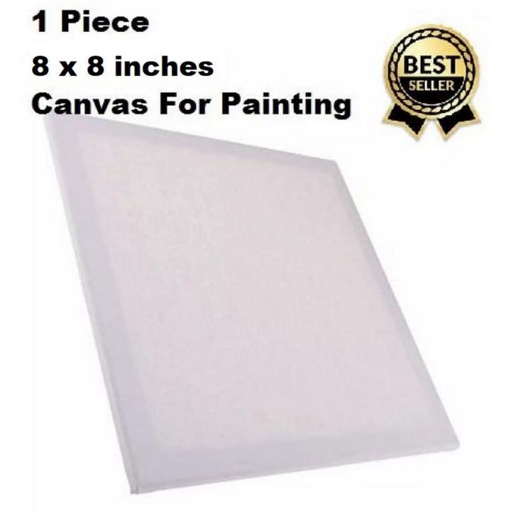 1 Piece Of 8 X 8 Inches Canvas For Painting