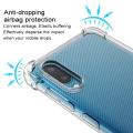 Samsung Galaxy A02 Soft Shockproof Jelly Case - Transparent Back Cover for Durable Protection. 
