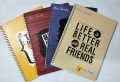 Spiral Register Or Note Book 150, 200, 400, 500 Pages Super Fine Paper. 