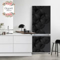 Elegant 3D Design Fridge Stickers, Door Wrap, Self-adhesive, Waterproof, PVC by Elegant Decore. 
