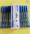 One Pack of PIANO CRYSTAL Gel BallPens (10 Pcs) - Blue. 