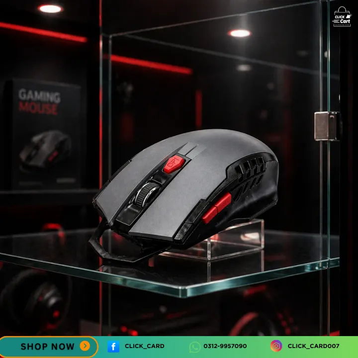 Wireless Optical Mouse – Adjustable DPI | Ergonomic Design | Smooth ...