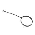 Fuel Cap Band Cord Plastic Fuel Oil Cover Cable Ring Replacement Fuel Cap Cord Black Tear Resistant Fuel Cap Retaining Strap Cable Automobile Fuel Cap. 