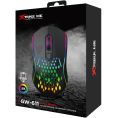 Xtrike Me GW-611 Wireless RGB Gaming Mouse 2.4G Wireless + Wired Dual Modes Mouse 8,000 DPI AND 7 Buttons, Ergonomic Design. 