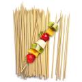 Bamboo sticks 14 inch - Pack of 50 wooden skewers for BBQ, shashlik, kabab, grilling, spirals, DIY etc. 