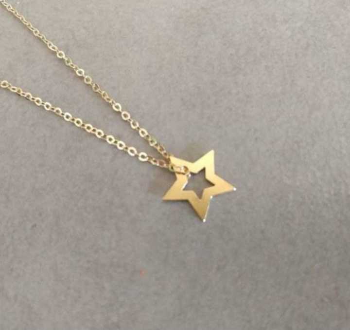 New%20Simple%20%20Star%20Necklace%20Pendant%20Choker%20.W0men%20And%20Girls%20-%20Image%204