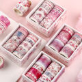 Panda Online 10 Rolls/Set Washi Tape Decorative Masking Tapes Sticky Paper Tape for Journals DIY Crafts Gift Wrapping. 