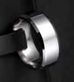 AlRashid Shopping Store Black Titanium Men Ring For Boys - Never Fade Never Scratch. 