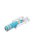 Mini Selfie Stick with Button Wired Cotton Material Handle Monopod Universal for Mobile Phone. 