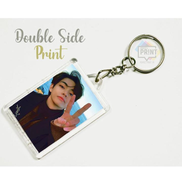 Kim Taehyung Keychain BTS Member V School Bag Keychain