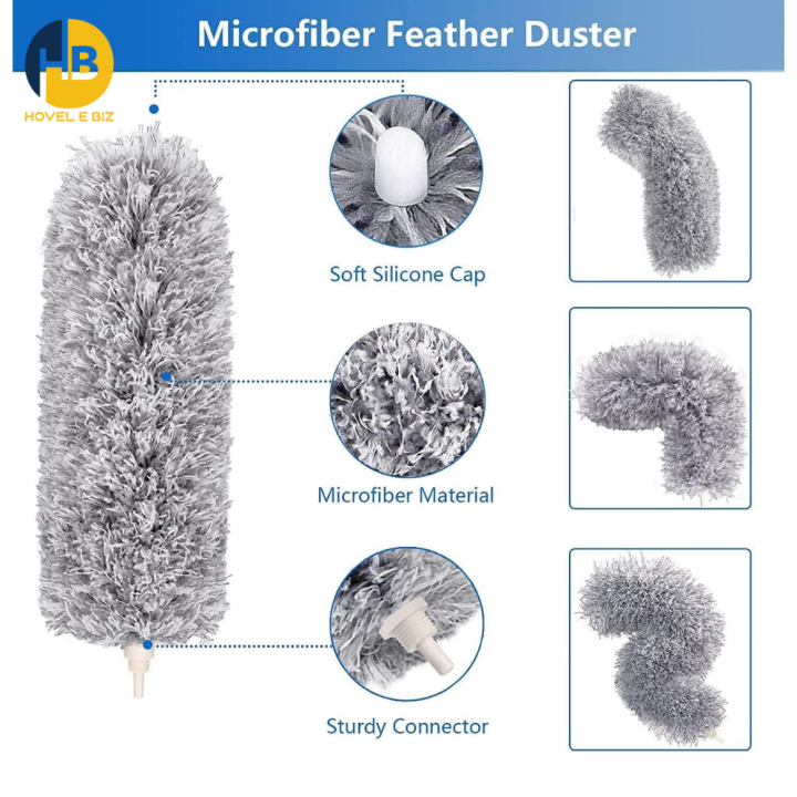 Ceiling%20Fan%20Duster,%20Microfiber%20Feather%20Duster%20with%202M%20Long%20100%20inches%20Extendable%20Handle,%20Reach%20High%20Ceilings,%20Blinds,%20Fans%20&%20Cars,%20Effortless%20Cleaning%20with%20Bendable%20Head%20&%20Telescoping%20Extension%20Pole%20By%20HOVEL%20E%20BIZ%20-%20Image%205