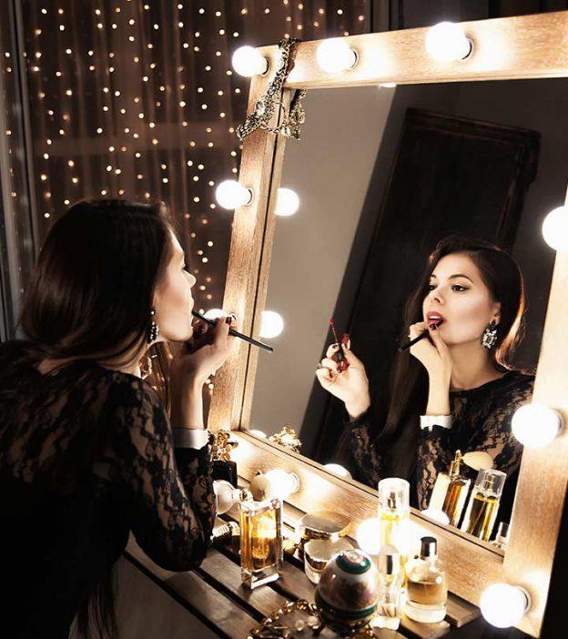 Be a Movie Star at Home - Hollywood Style LED Vanity Mirror Lights Kit with 10 Dimmable Bulbs For Makeup Dressing Fixture Strip For Makeup Mirror Vanity Table Set